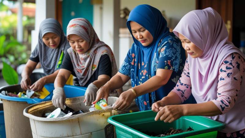 Peran Ibu dalam Mengelola Sampah Rumah Tangga agar Ramah Lingkungan